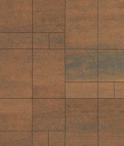 Тротуарная плитка Грандо Б.9.Фсм.6 гладкий листопад Каир
